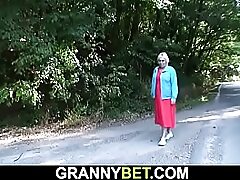 Grannie porno flick